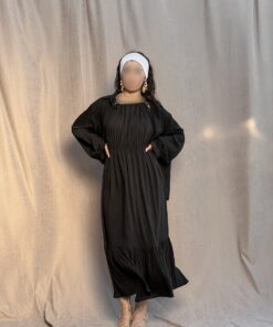 پیرهن ساحلی darya2 (سفید و مشکی)