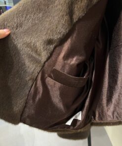 Alternative view of کت خز قهوه coffee