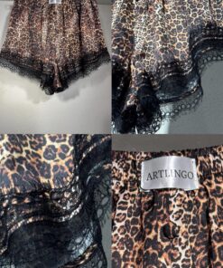 Alternative view of شلوارک پلنگی leopard silk