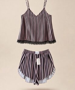ست تاپ و شلوارک victoria silk